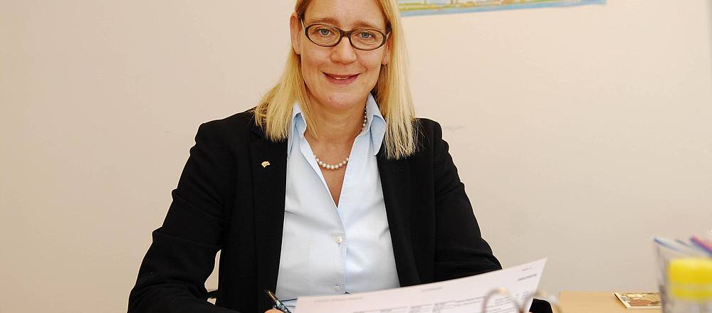 Annette Domhan iist Programmdirektorin bei der Austauschorganisation AFS (American Field Service)