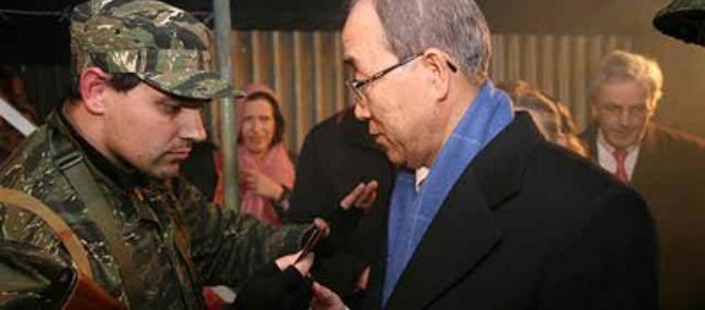 Ban Ki Moon als Flüchtling |Foto: Williams/Crossroads Ban Ki Moon als Flüchtling |Foto: Williams/Crossroads